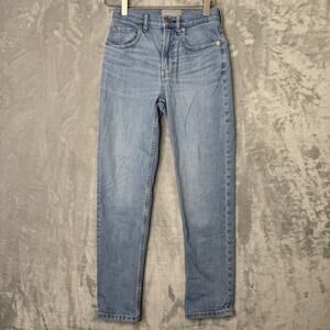 Everlane The Cheeky Jean Womens 24 Light Wash High Rise Straight Leg Denim Jeans